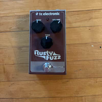 TC Electronic Rusty Silicon Fuzz 2017 - Present Dark Red image 1