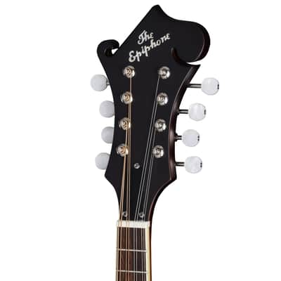 Epiphone F-5 Studio Mandolin w/ Gig Bag - Vintage Sunburst Satin image 4