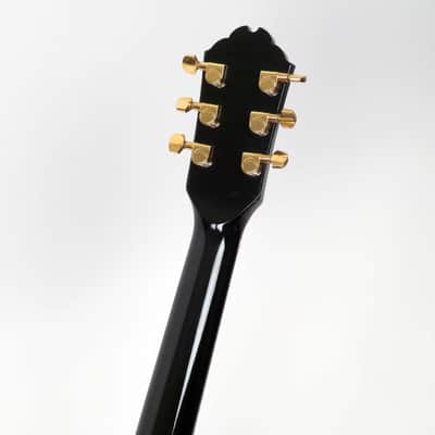 1990 Gibson Chet Atkins SST - Black Ebony Finish - Original Case image 10