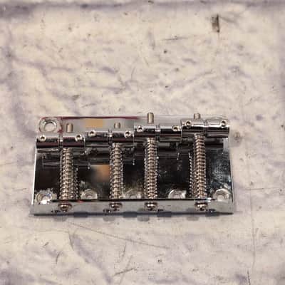 Unknown 4 String Bass Guitar Bridge image 1