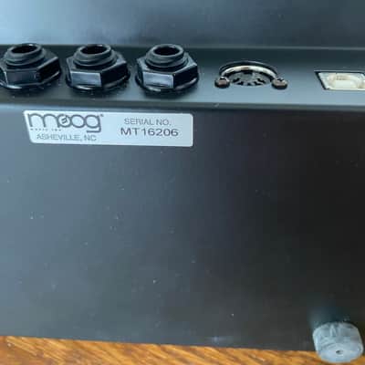 Moog Minitaur Rev2 TBP002 2012 - Present - Black image 3