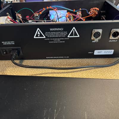 Black Box Analog Design Custom made 1ch mic pre amp 2015 - Black image 11