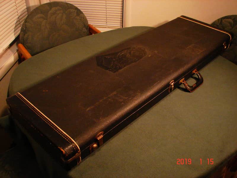 Vintage 1964 Fender No Logo Precision Bass Hardshell Case OHSC image 1