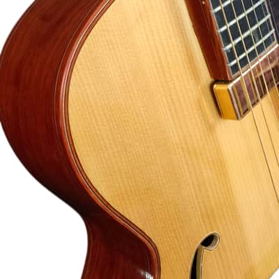 Archtop Acoustic/Maple Hollow body jazz Guitar 2025 Natural image 10