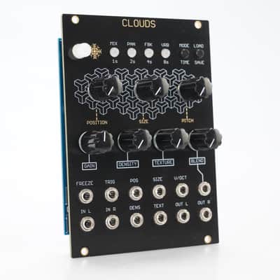 Mutable Instruments Clouds Oscillosaurus Panel Black/Gold Eurorack Module #52406 image 10