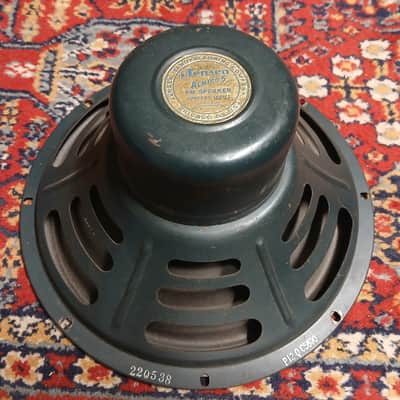 1955 Jensen P12Q 12" 40 Watt 8 Ohm Speaker Original Cone Rare image 2