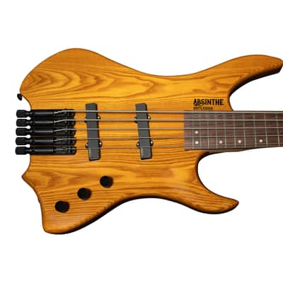 BootLegger Guitar Absinthe 5 String Bass 2025 - Gloss - EMG Active image 4
