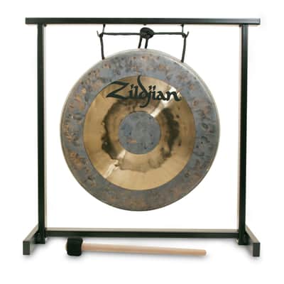 Zildjian P0565-12' Trad. Gong and Stand Set image 2