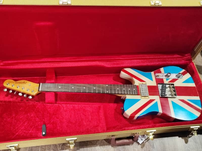 MyDream Partcaster Custom Built - Union Jack Dreamsongs image 1