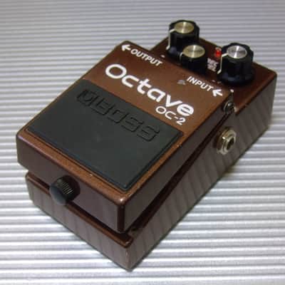 Boss OC-2 Octave (Silver Label) 1997 - 2005 - Brown image 1