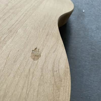 Unfinished Left Handed Telecaster Tele Style Guitar Body image 9