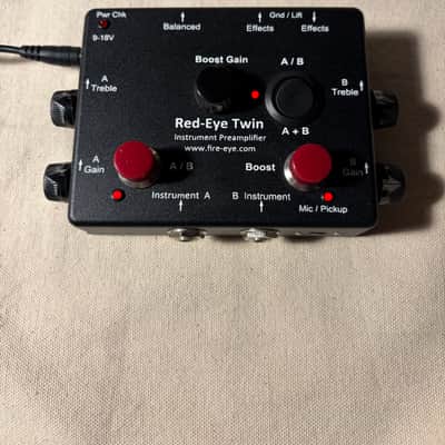 Fire-Eye Red eye twin instrument preamp image 11