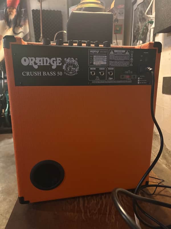 Orange CR50BXT Crush Pix 50w Bass Combo 2010s - Orange image 1