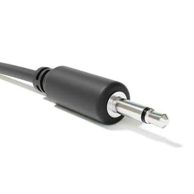ExcelValley [Black | 90 cm - 35.43"] 5-Pack - Mono Modular Patch Cables Eurorack Synthesizer image 3