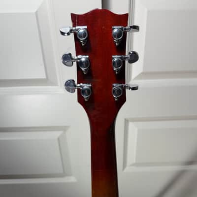 Gibson 1974 Les Paul Deluxe "Standard Conversion" - Cherry Sunburst image 4