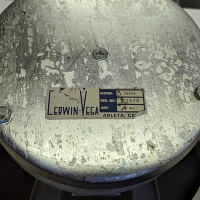Closet Find! 1980s Cerwin-Vega 188EB 300 Watt 18" Speaker/ Woofer #2 - Looks & Sounds Great! image 2