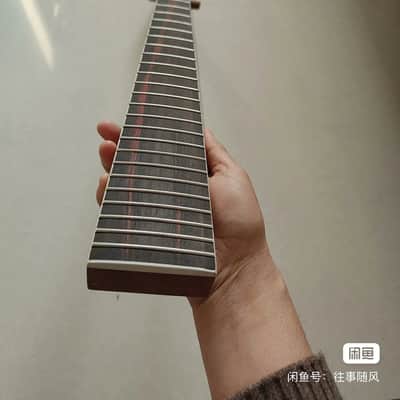 7 String Mahogany Wood Electric Guitar Neck, Rosewood Fingerboard DIY Project image 8