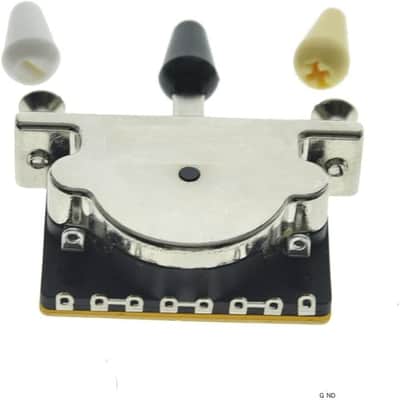 Heavy Duty 3 Way Guitar Pickup Lever Switch Pickup Selector Switch for Strat Tele with 3 Plastic Tips image 1