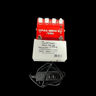 Fulltone Full-Drive 2 V2 2018 - Present - Red  X13733 image 1