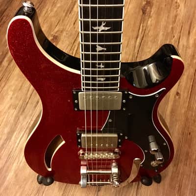 Paul Reed Smith SE Custom Semi-Hollow with Bigsby + 57/08 59/09 pickups. RARE. DOPE. image 4
