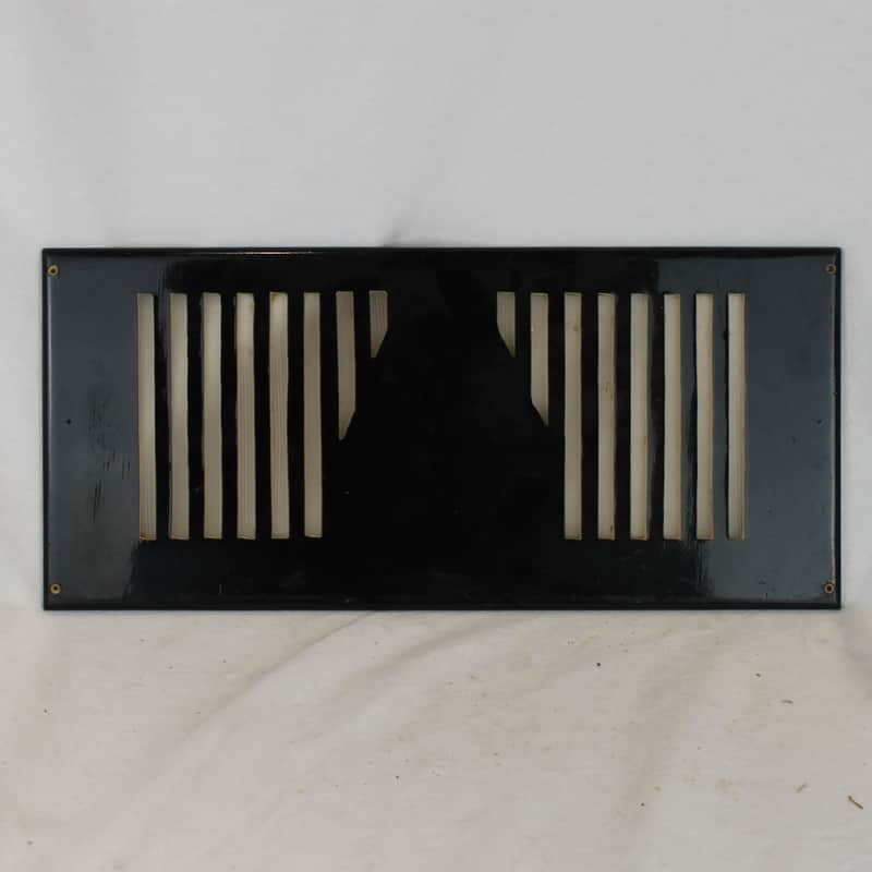 Accordion Part - Black Italian Accordion Back Plate 17.25" x 7.75" image 1