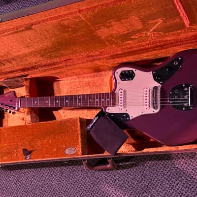 1999 Fender Jaguar JG66 MH, Burgundy Mist, Matching Headstock, Non-Catalog, Order, CIJ, Japan image 6