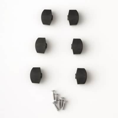 PRS 101677K003 S2 Black Plastic Tuner Buttons mid-2000s - Black imagen 1