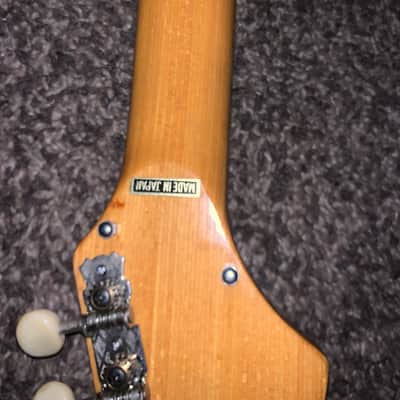 Vintage holiday Double cut electric guitar made in japan image 14