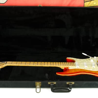 Used Zion RT Classic Electric Guitar, Vintage Cherry Burst, OHSC image 13