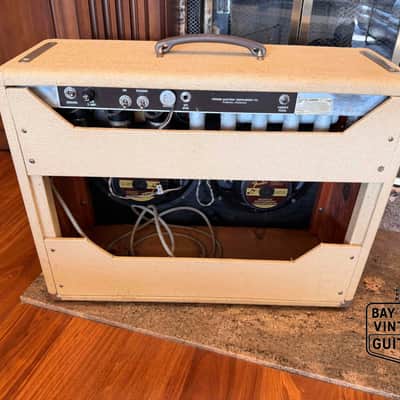 1960 Fender 6G4-A Super Amp - Rare Blonde & Oxblood image 3