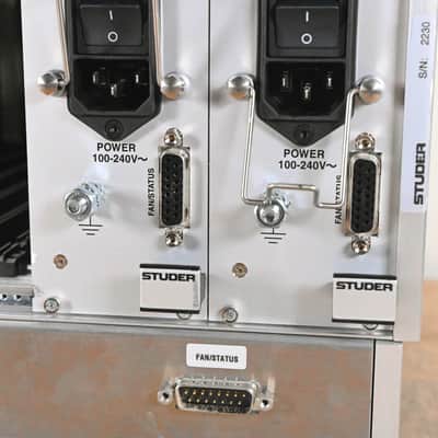 Studer D23m I/O System w/ A-Link HD Card, Fan Module, and Filter Module CG01BZK image 15