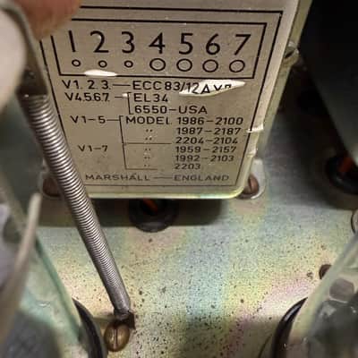 Marshall JCM 800 Lead Series Model 2204 50-Watt Master Volume Mk2 Head 1981 - 1988 - Black image 22