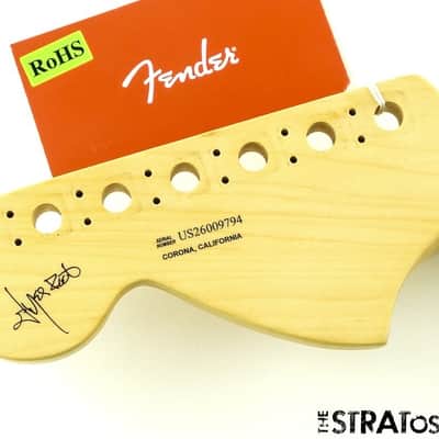 Fender American Jim Root Stratocaster Strat BODY + NECK Mahogany Ebony Black image 10