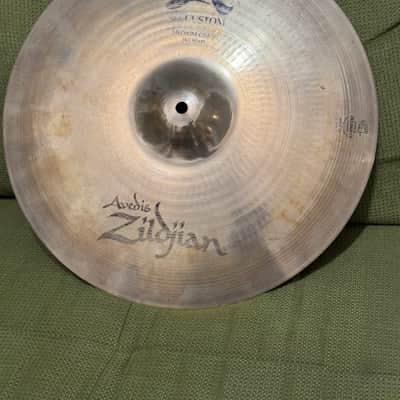 Zildjian 16" A Custom Crash Cymbal 1991 - Present - Brilliant image 1