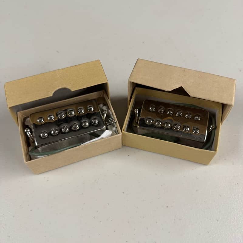 TV Jones Powertron Humbucker Set N 5.2k B 8.47k RARE Set! 2000's (P-338) image 1