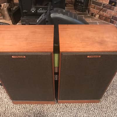 Klipsch KG4 vintage stereo speakers with oiled walnut cabinets shipping in the USA NOW available image 2