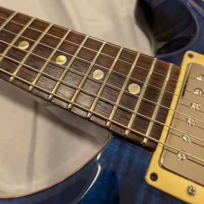 PRS Custom 22 2008 - Whale Blue 10 Top image 11