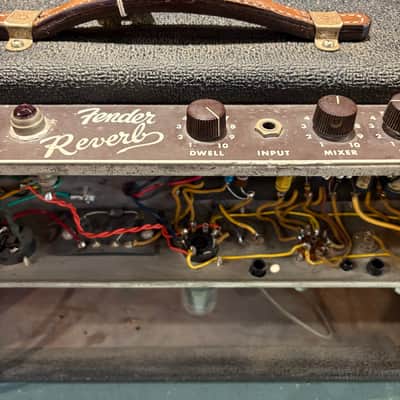 Fender Reverb Unit 6G15 Brown Panel - Players Grade image 7
