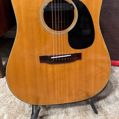 Takamine F-340S lawsuit era 1976 Japan w/ pickup and OHSC image 3