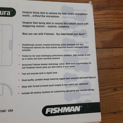 Fishman Aura AST Acoustic Imaging Blender 2010s - Silver image 3