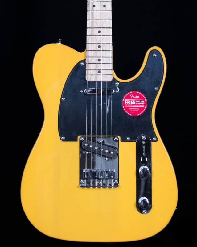 Squier Sonic Telecaster, Maple FB, Butterscotch Blonde image 1