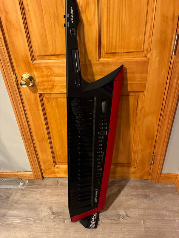 Roland AX-Edge 49 key Keytar 2010's - Red/Black image 1