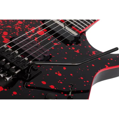 Schecter Sullivan King Banshee 6FRS - Obsidian Blood image 10