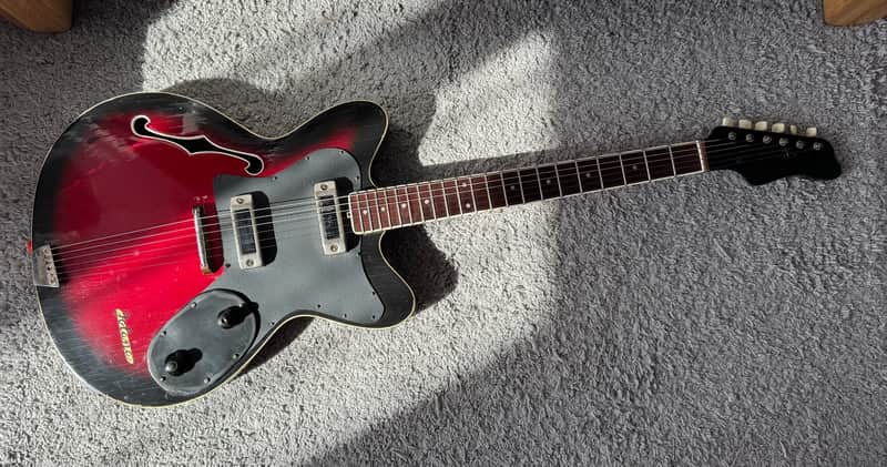 Jolana Tornado Special 1970 Vintage Czechoslovakia Gibson ES-335 Hollowbody Restored Blues Jazz Semi-hollow electric guitar image 1