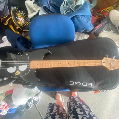 Squier Badtz-Maru Bronco Bass 2006 - 2009 - Black image 1