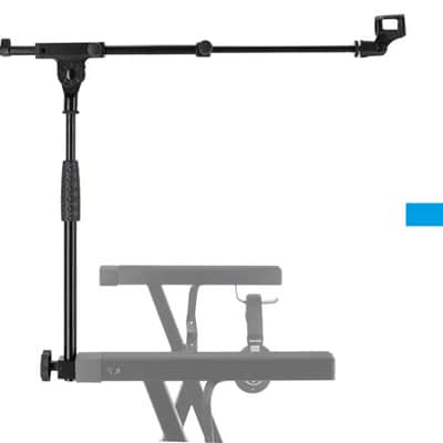 Rockville Z55 Z-Style 2-Tier Keyboard Stand+Bag+Mic/Tablet Stand Attachment image 8
