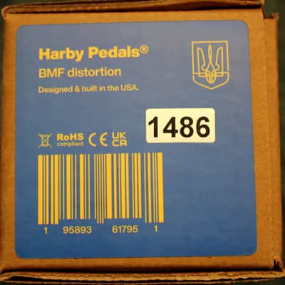 Harby Pedals BMF Distortion Sustainer Fuzz Guitar Effects Pedal Made in USA image 7