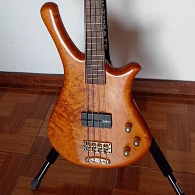 💎 Warwick Fortress One Masterman 1996 limited Piece Maple Birdeyed body, flamed maple neck. Very Very rare!! Made In Germany! image 3