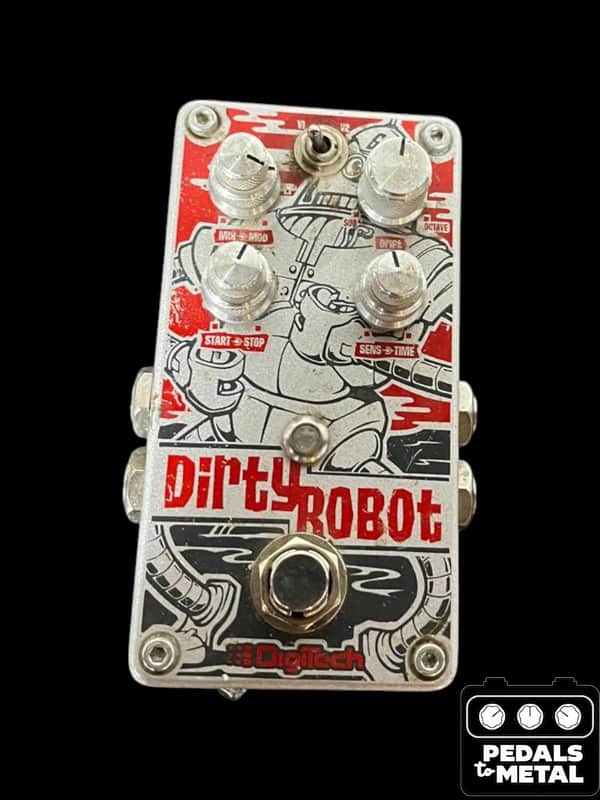 DigiTech Dirty Robot Synth Pedal 2010s - Graphic - X17260 image 1