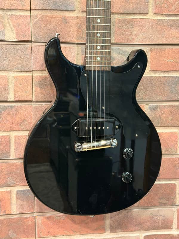 Gibson Double Cut Les Paul Junior - Ebony image 1
